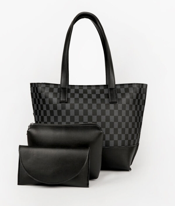 Black Ella set of 3 tote bag