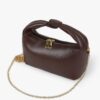 DARK BROWN ALORA SHOULDER BAG