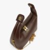 DARK BROWN ALORA SHOULDER BAG