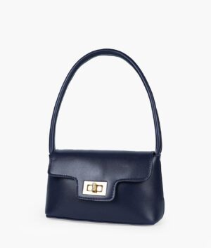 Dark Blue Elyra Shoulder Bag
