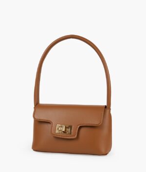 Horse Brown Elyra Shoulder Bag