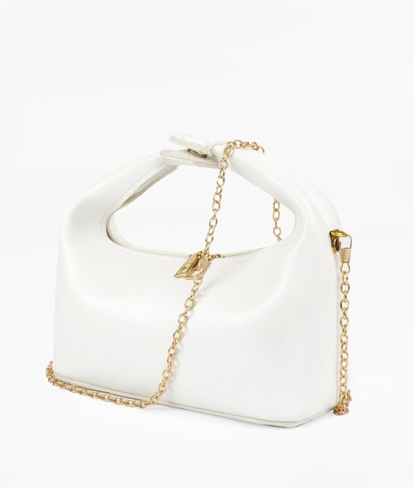 WHITE ALORA SHOULDER BAG