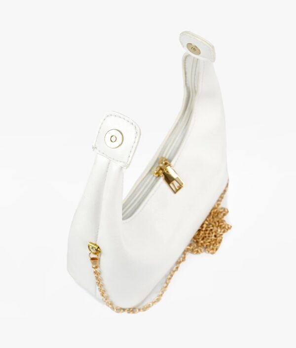 WHITE ALORA SHOULDER BAG