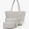 White Ella set of 3 tote bag