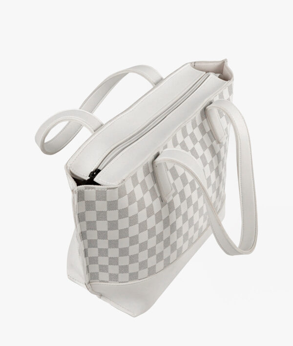 White Ella set of 3 tote bag