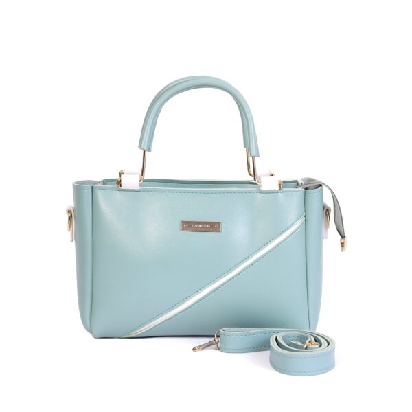 Aqua Combo Top Handle Cross Body Bag