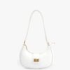 White AVA Shoulder Bag
