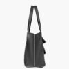 Black Over The Shoulder Tote Bag